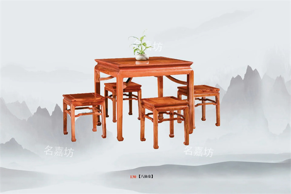 广东哪里能买到正宗的大果紫檀家具？来江门新会名嘉坊红木！